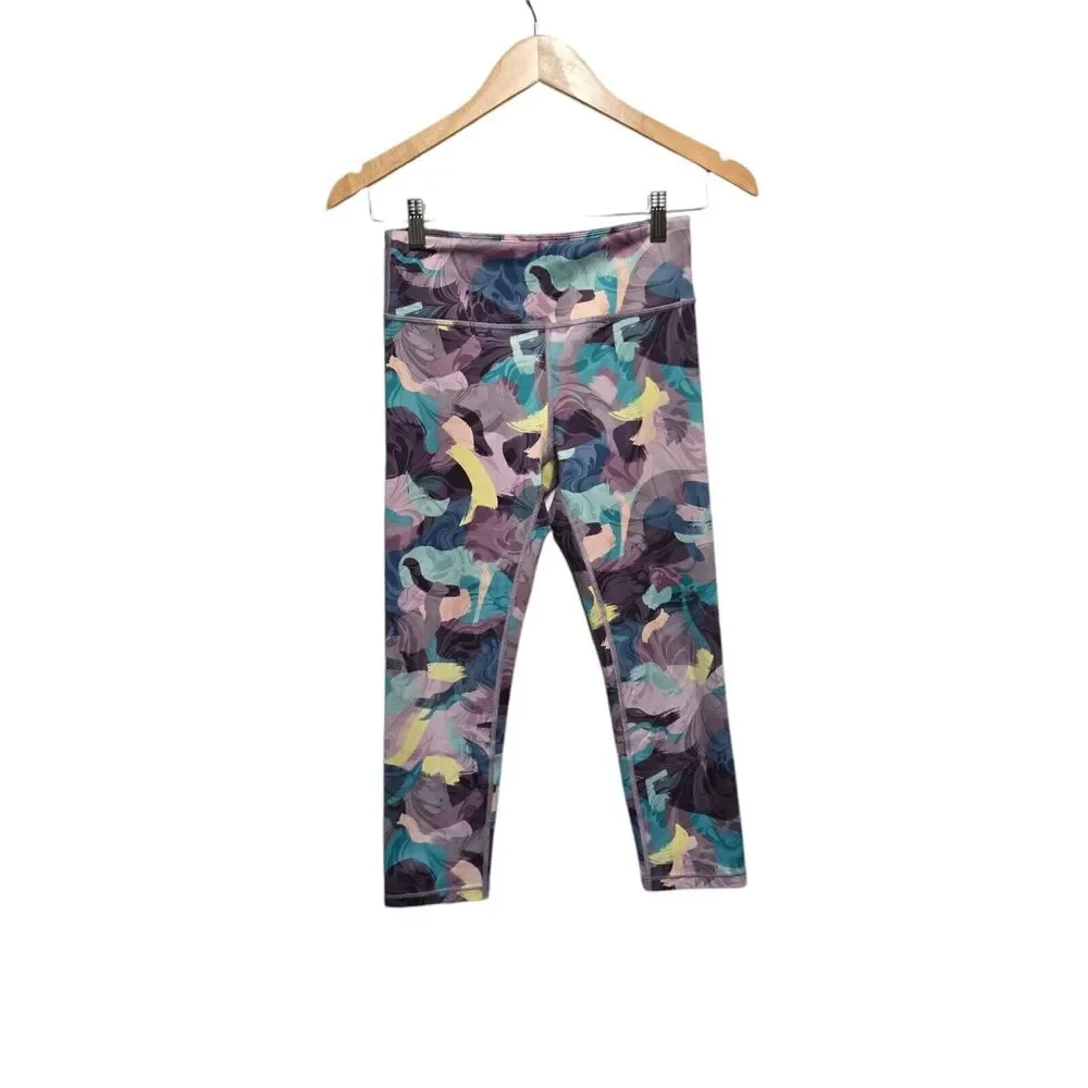 2 ATHLETA GIRL Leggings Full Length & Cropped Size 12‎